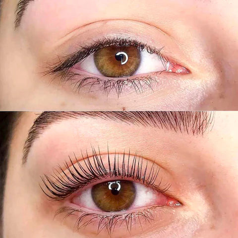 Eyelash Lift: Before and After