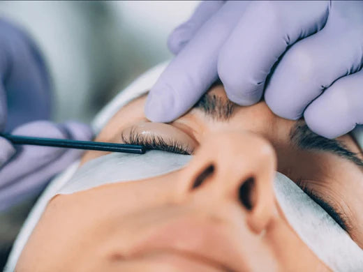 Why do eyelashes sometimes fall out after a Luxe Lashlift Set?