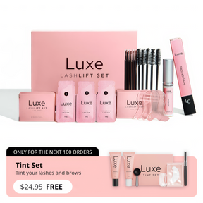 Luxe Lashlift Set + Kit de tinte gratuito (ANTES: $39)