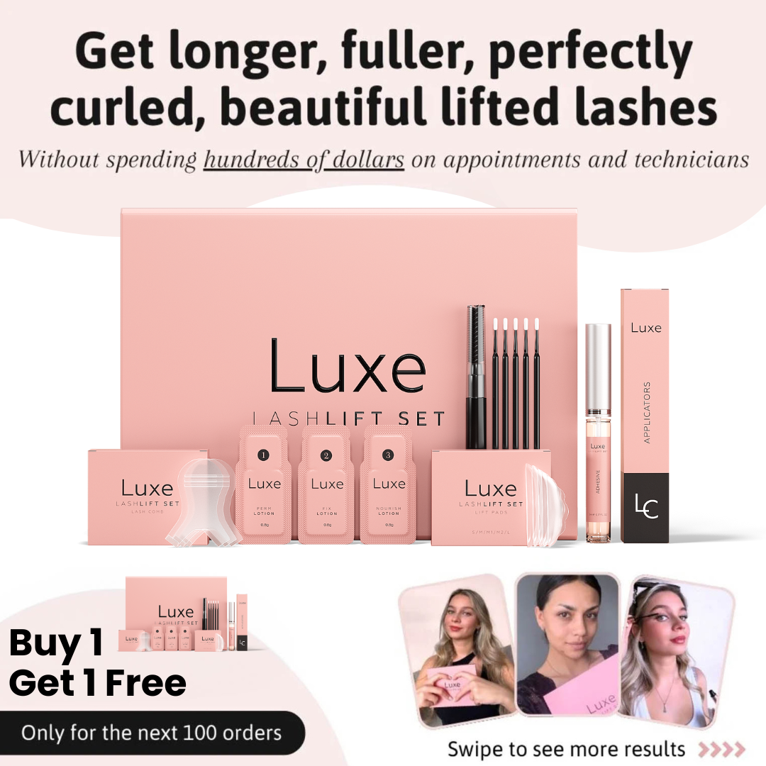 Luxe Kit Lifting de Pestañas (COMPRAR 1 OBTENER 1 GRATIS)