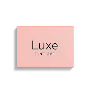Tint Set, Luxe Tint Set, Tinting Eyelashes, Tingint Eyebrows, Luxe Cosmetics